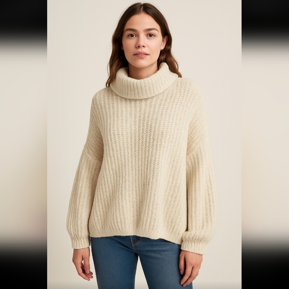 Free People Oversized Chunky Sweater